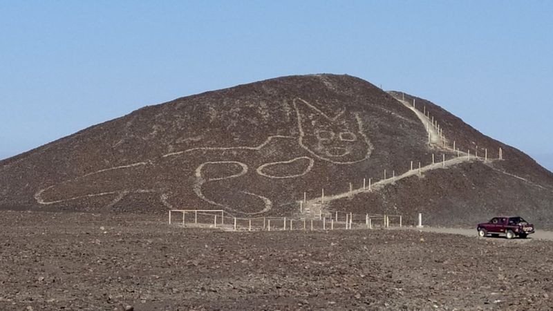 Large 2,000-year-old cat discovered in Peru's Nazca lines